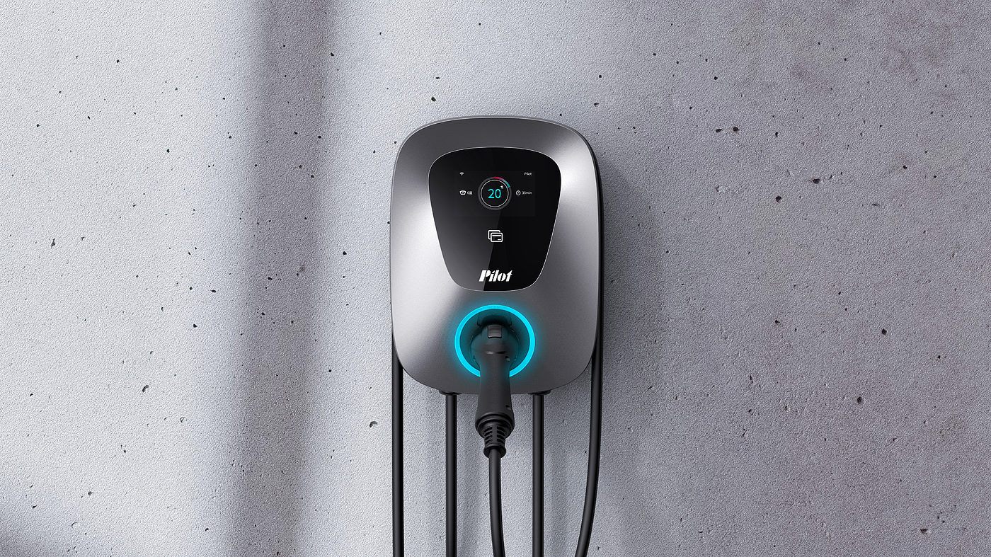 Charging pile，new energy，product design，Automobile charging pile，
