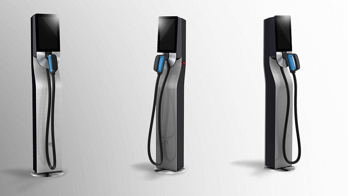 Charging pile，new energy，product design，Automobile charging pile，