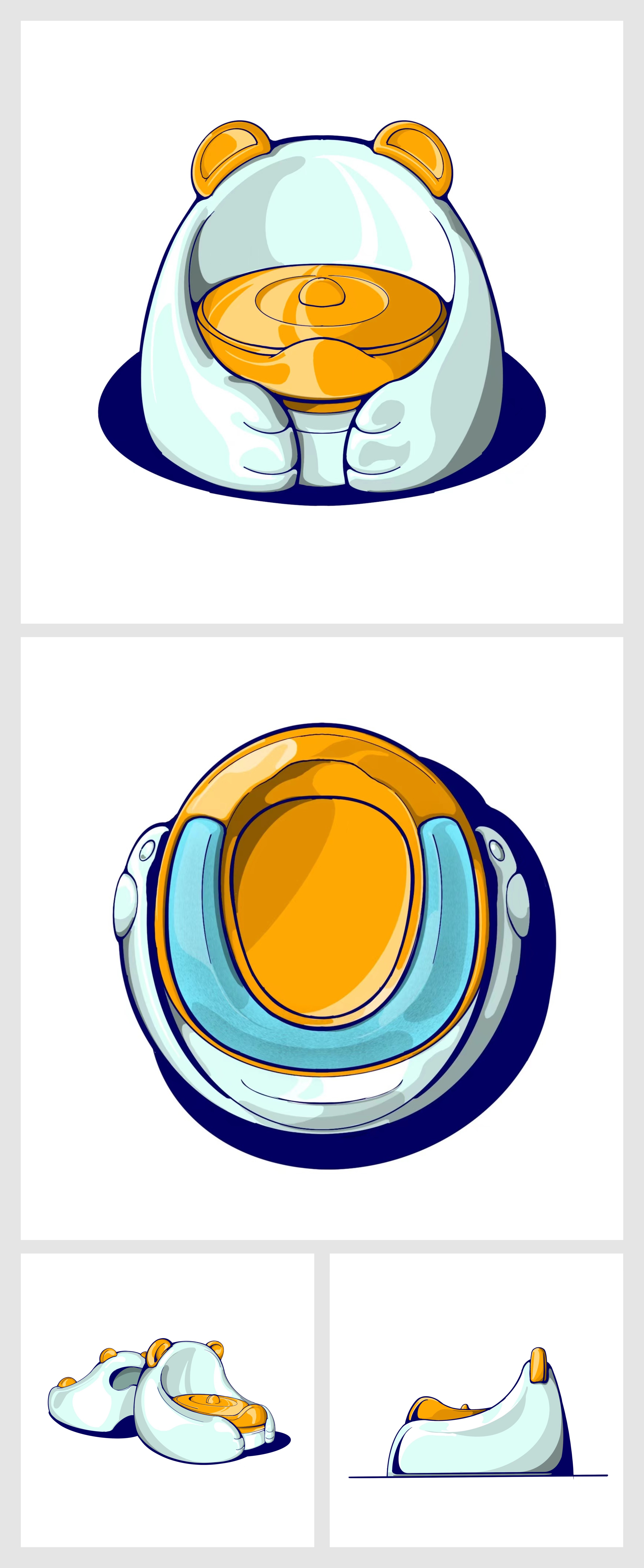 Mother and baby，closestool，baby，children，