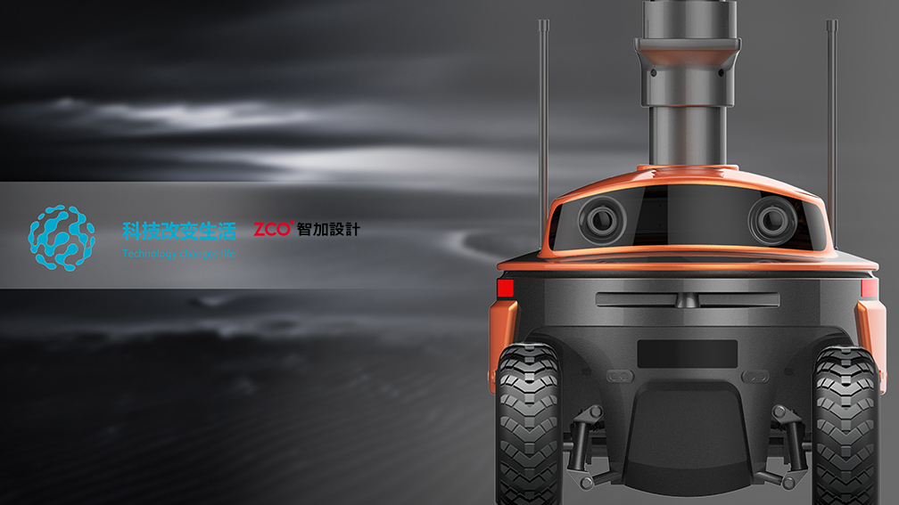 robot，Zhijia design，Outdoor Patrol，high emerging，