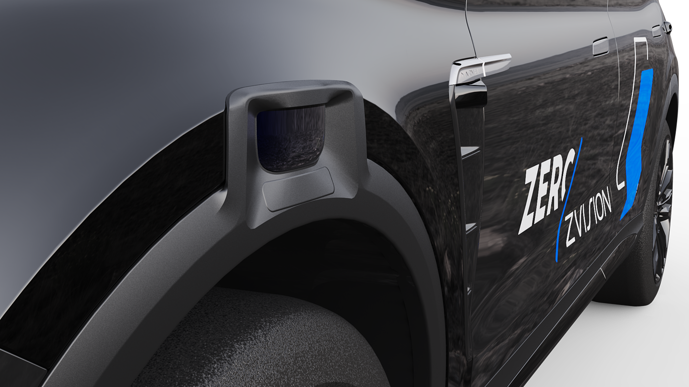 Lidar，Modeling design，Heat dissipation scheme，Cleaning Scheme，Modified vehicle，