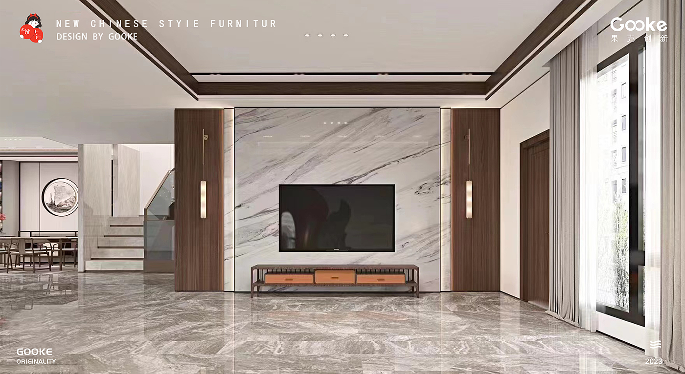 Furniture Series Design，furniture design ，tea set，New Chinese furniture，