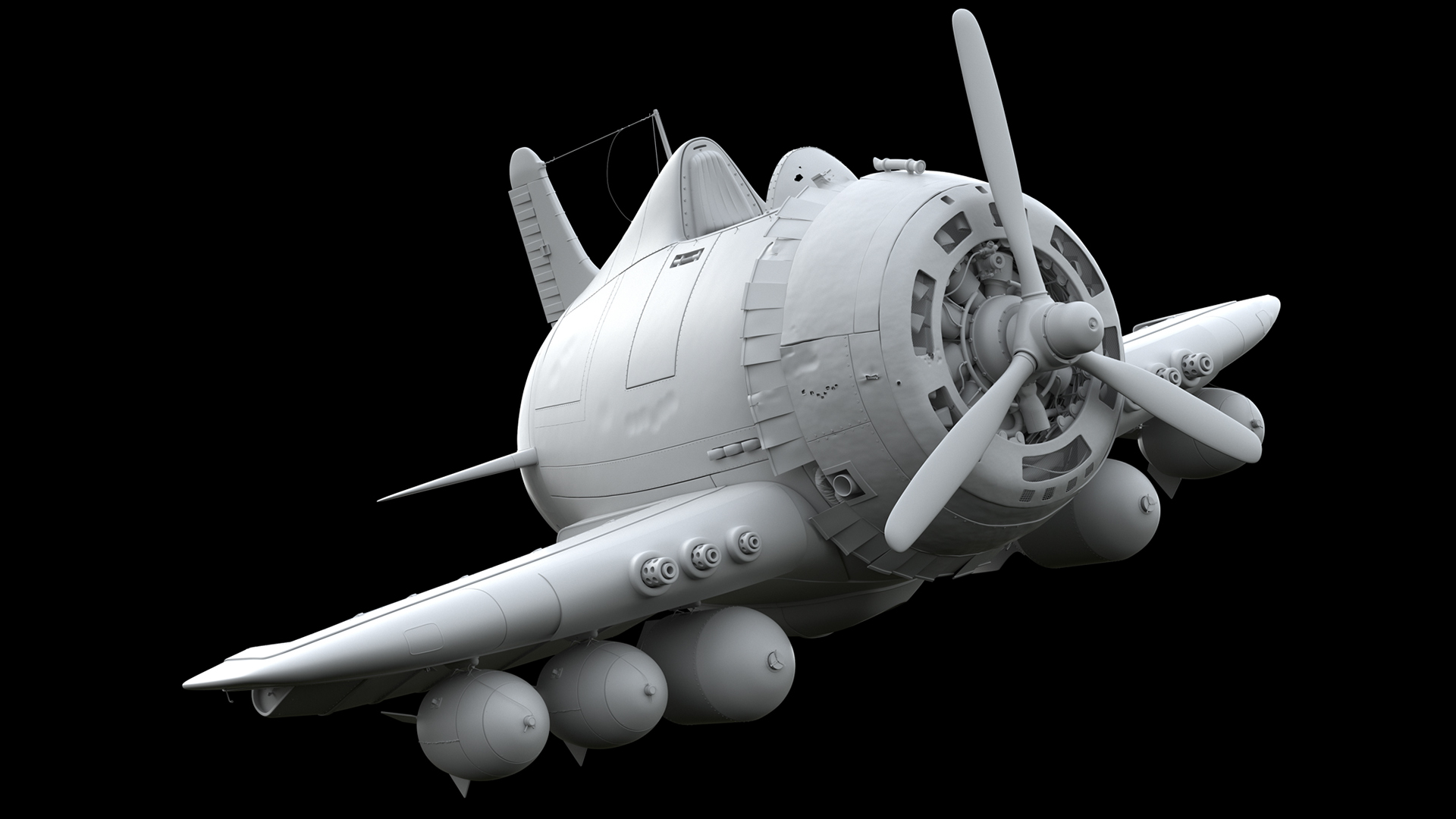 fighter，Automatic design，3D production，