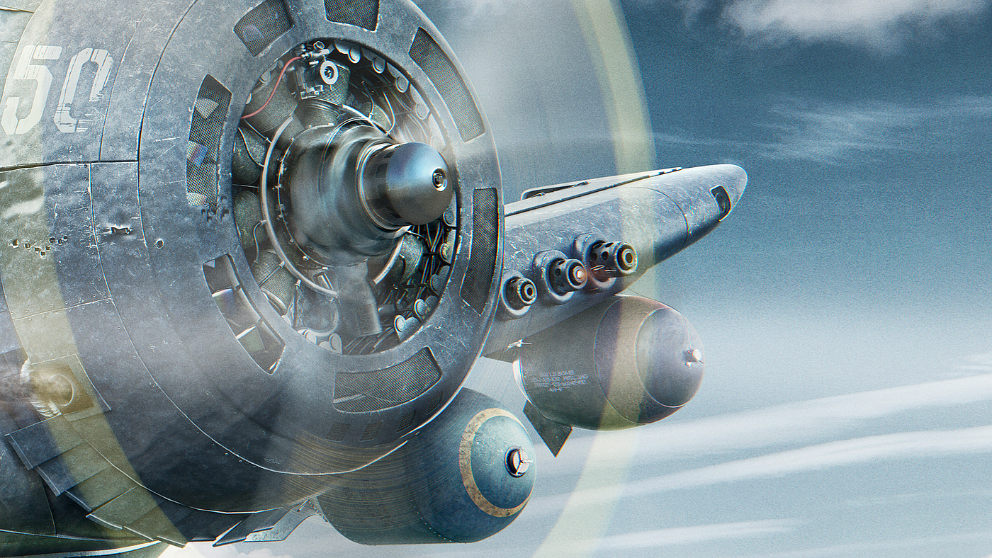 fighter，Automatic design，3D production，