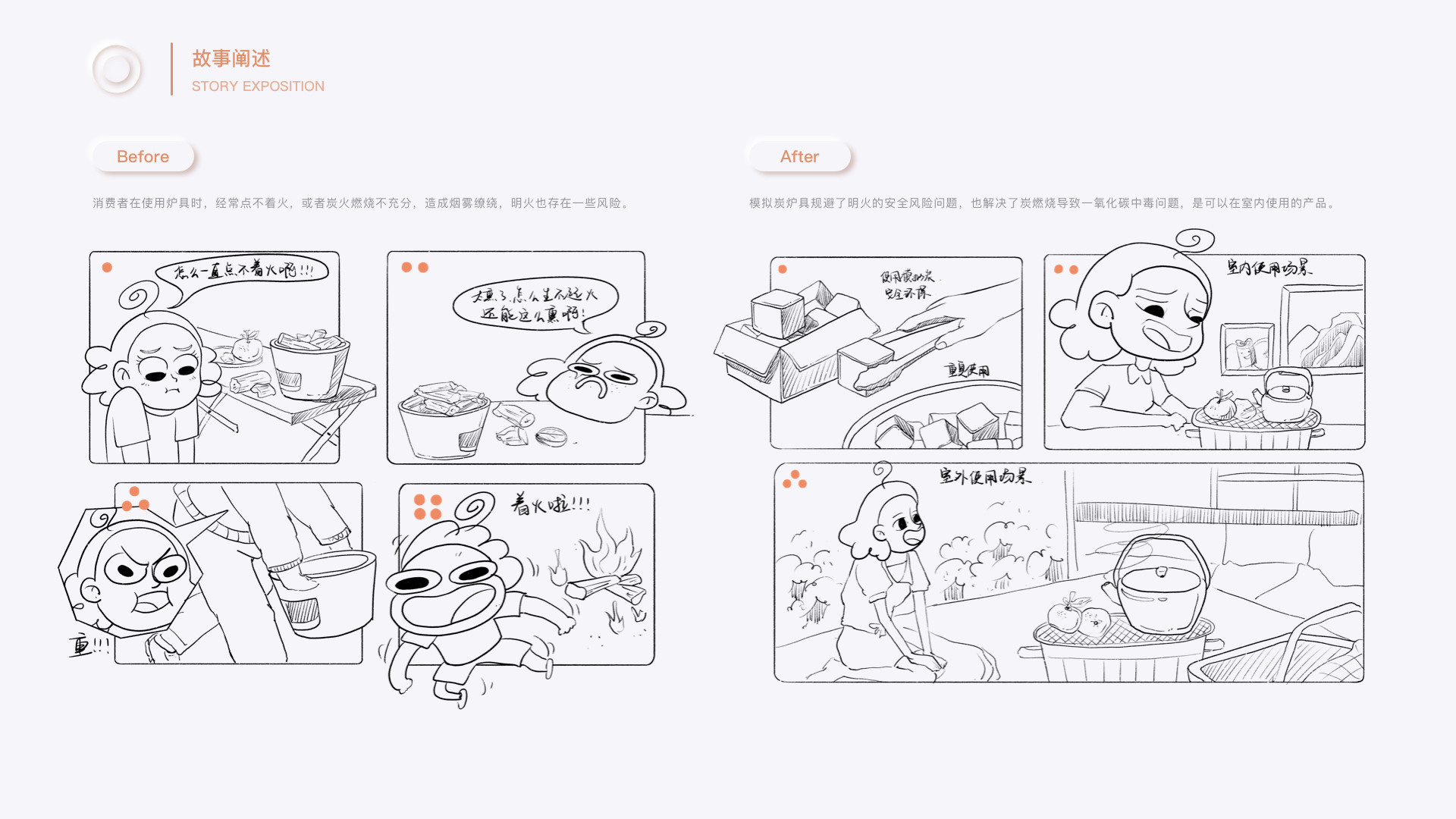 Kitchenware，Interactive innovation，Stove，product design，Boiling tea in a furnace，simulated carbon，Intelligent products，Kitchenware design，