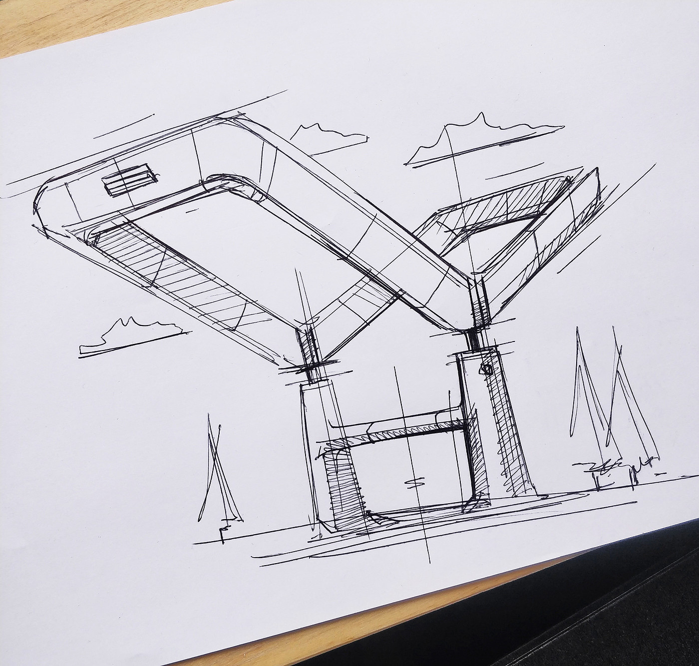 Hand drawn，sketch，industrial design，mapping，