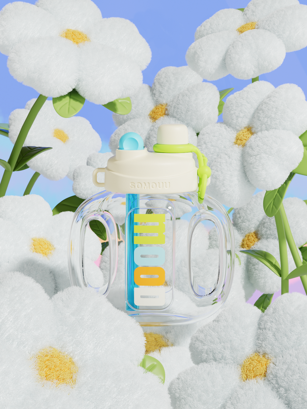 Double handle ton barrel design，