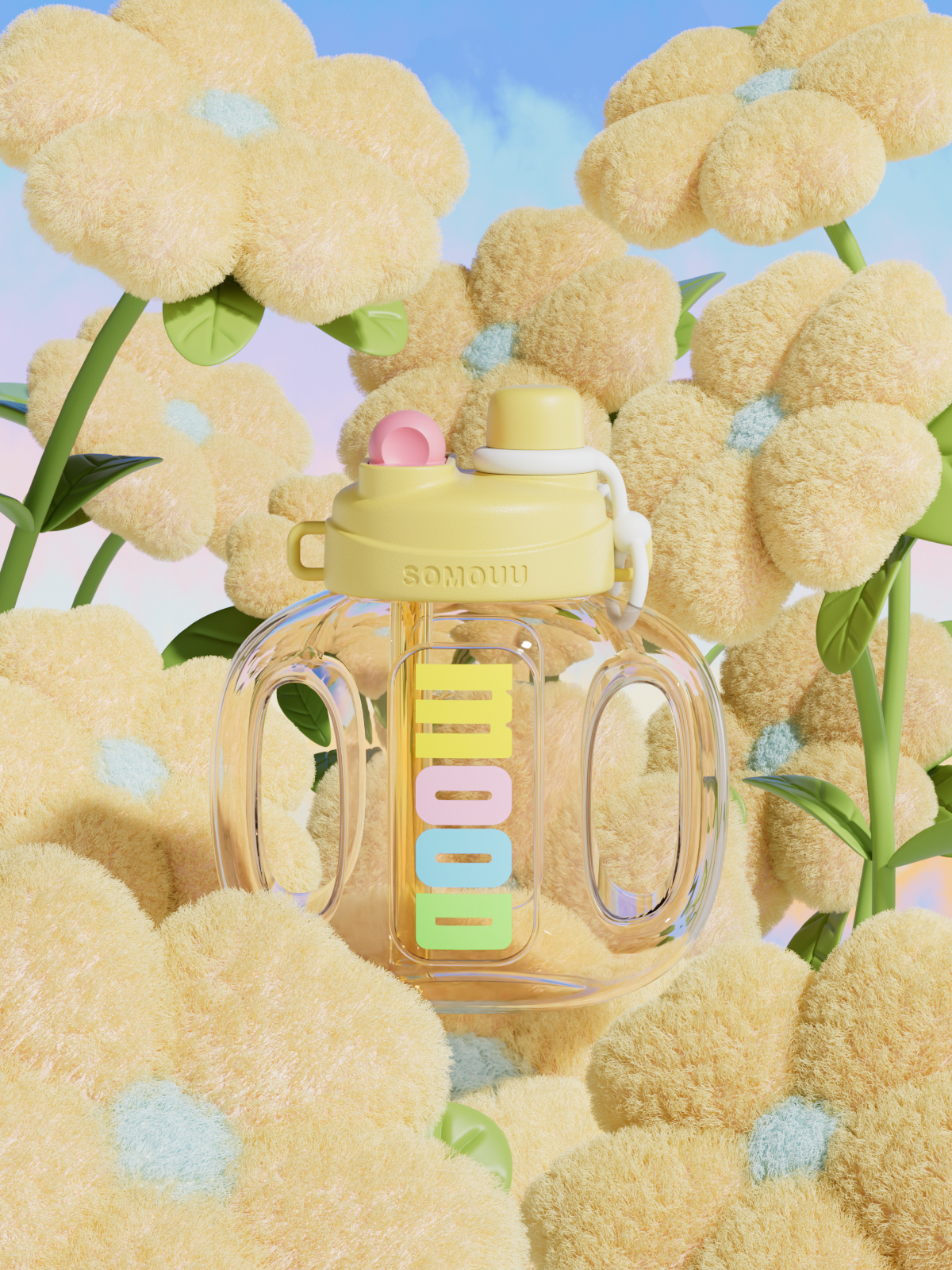 Double handle ton barrel design，