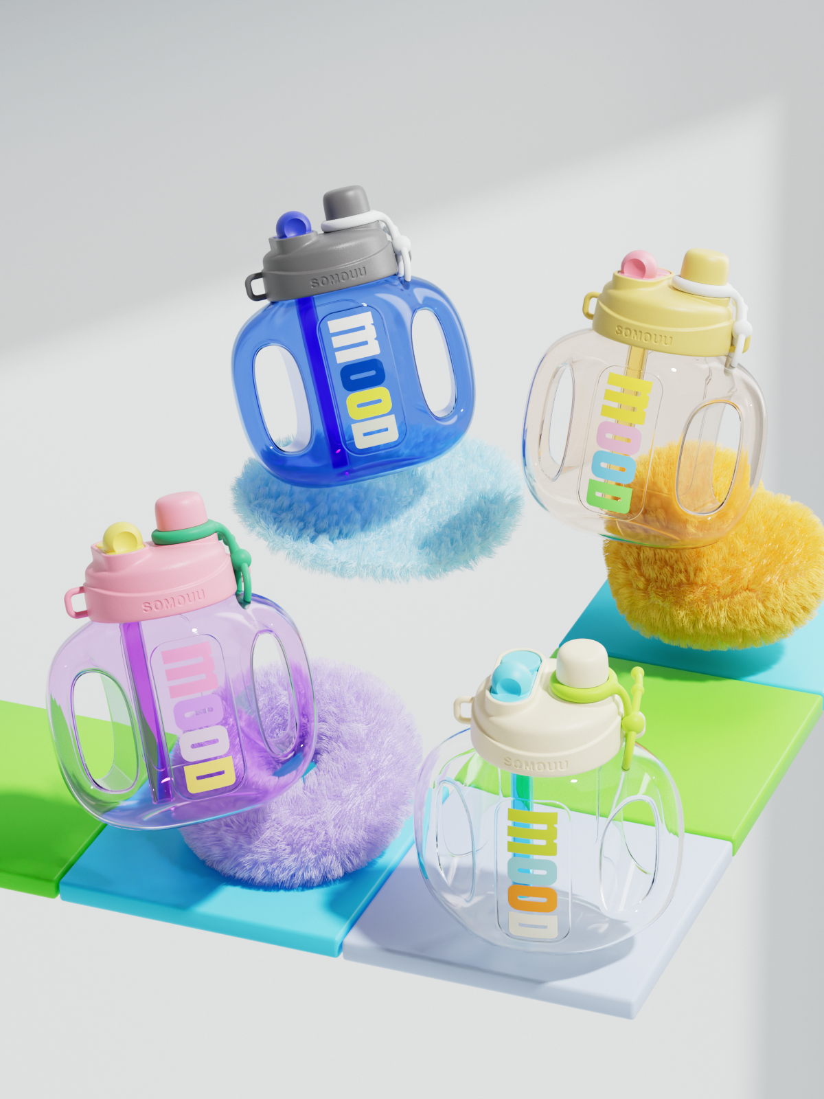 Double handle ton barrel design，