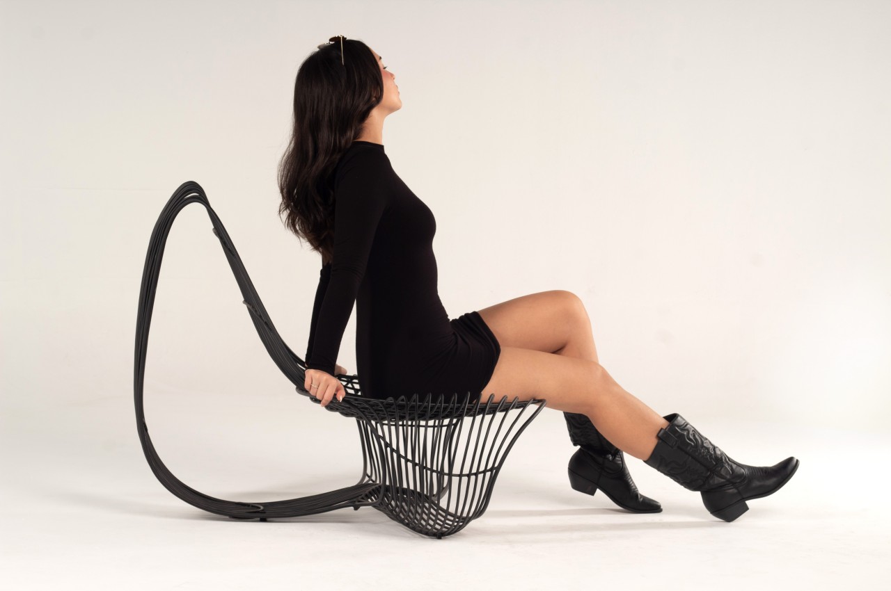 chair，furniture，Shell chair，3D printing，