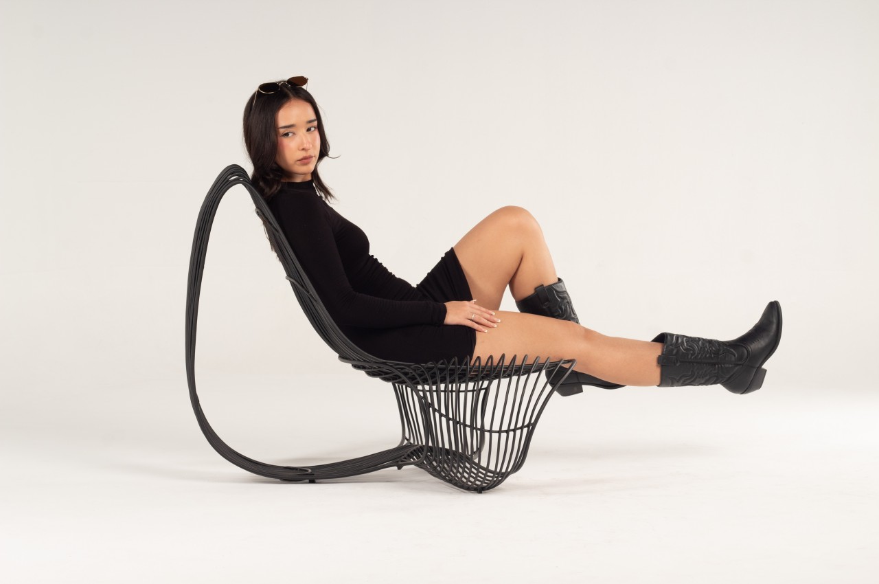 chair，furniture，Shell chair，3D printing，