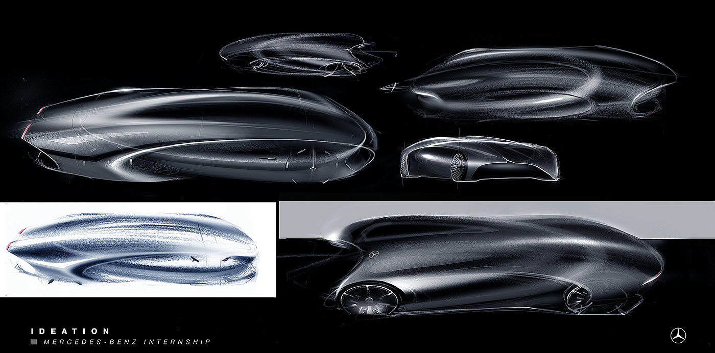 Mercedes Benz，automobile，Hands will.，Hand drawn，Mercedes Benz，
