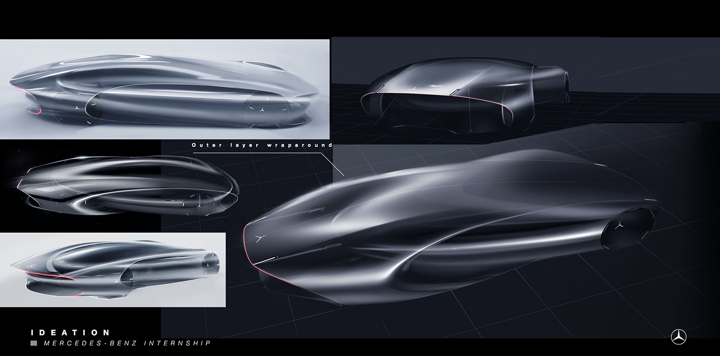 Mercedes Benz，automobile，Hands will.，Hand drawn，Mercedes Benz，