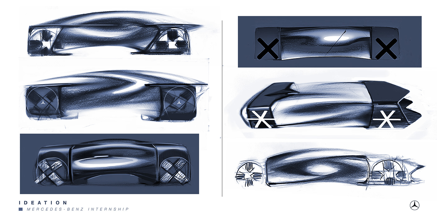 Mercedes Benz，automobile，Hands will.，Hand drawn，Mercedes Benz，