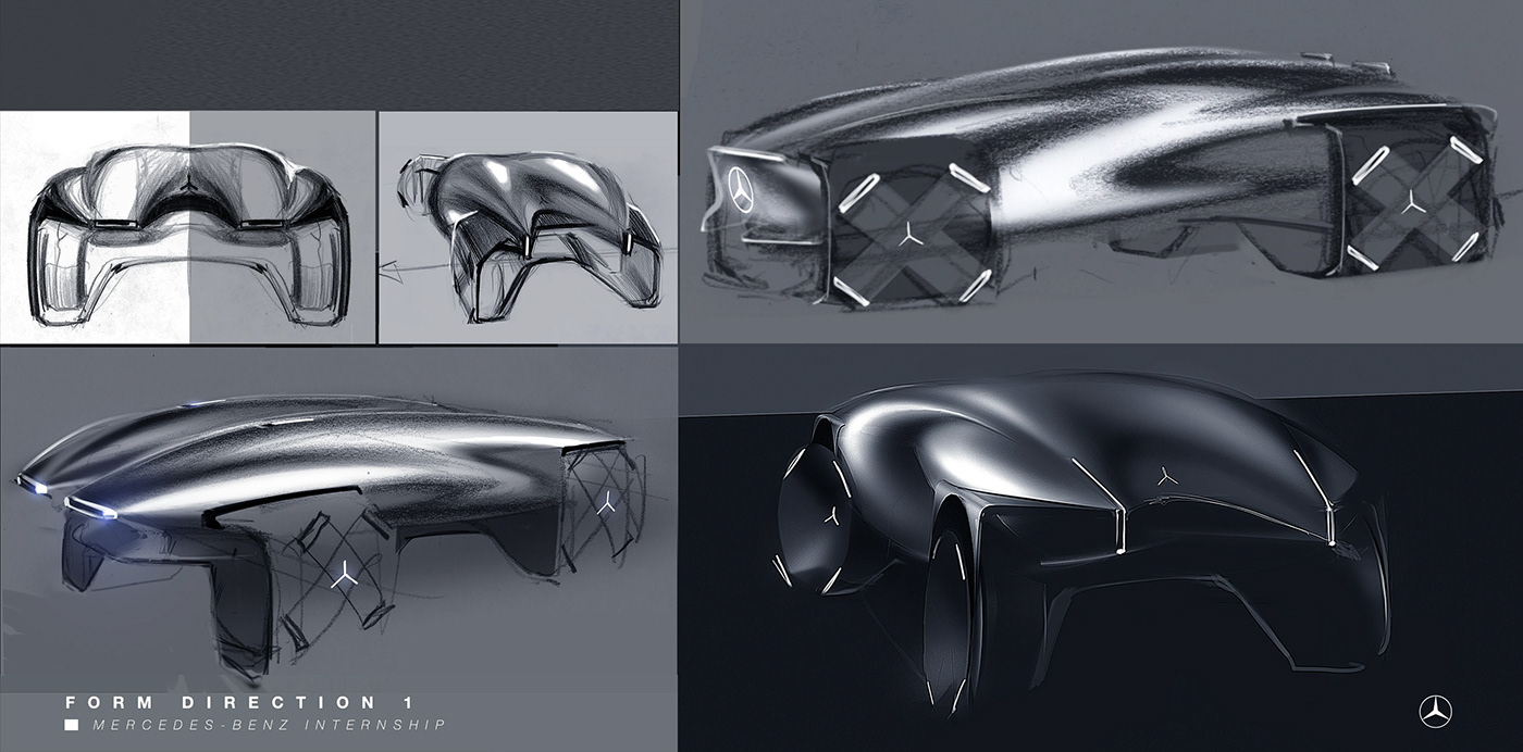 Mercedes Benz，automobile，Hands will.，Hand drawn，Mercedes Benz，