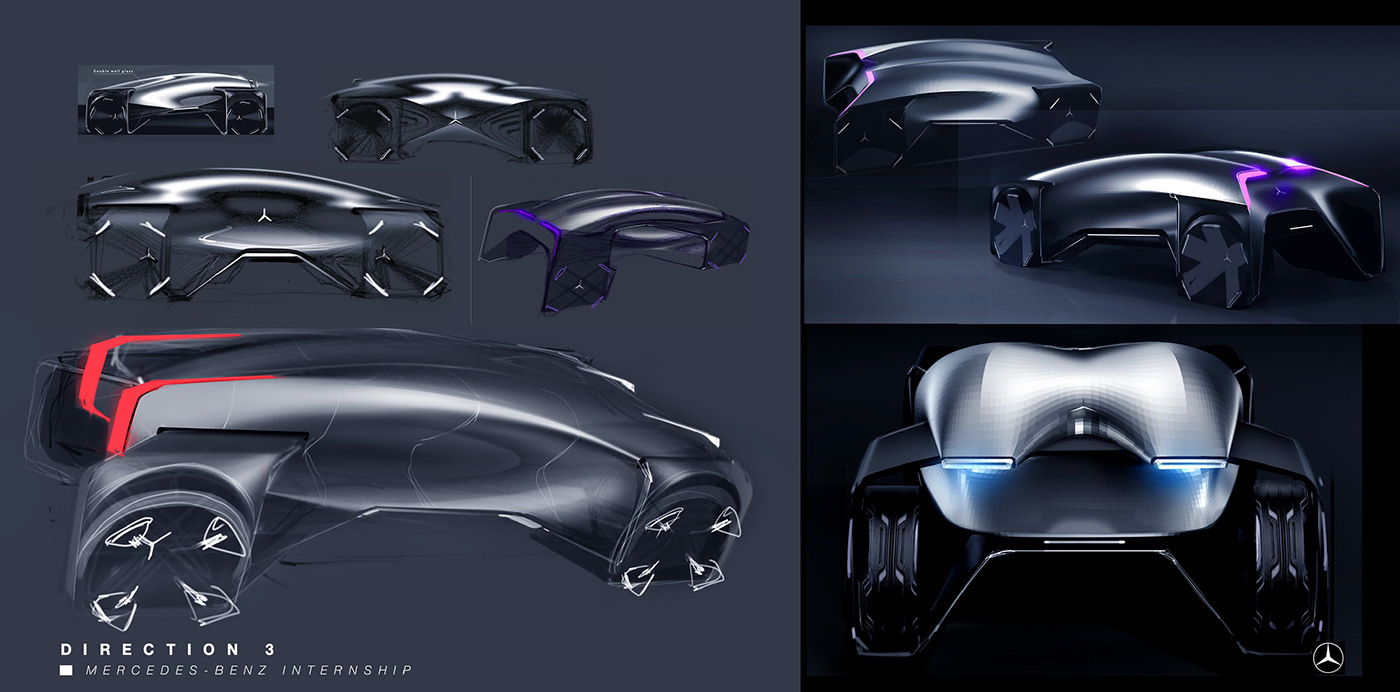 Mercedes Benz，automobile，Hands will.，Hand drawn，Mercedes Benz，