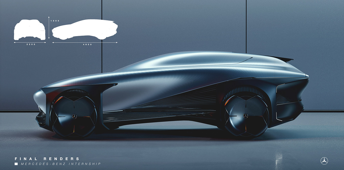 Mercedes Benz，automobile，Hands will.，Hand drawn，Mercedes Benz，