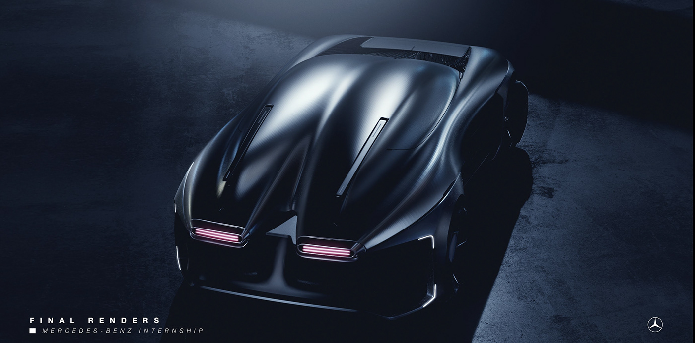 Mercedes Benz，automobile，Hands will.，Hand drawn，Mercedes Benz，