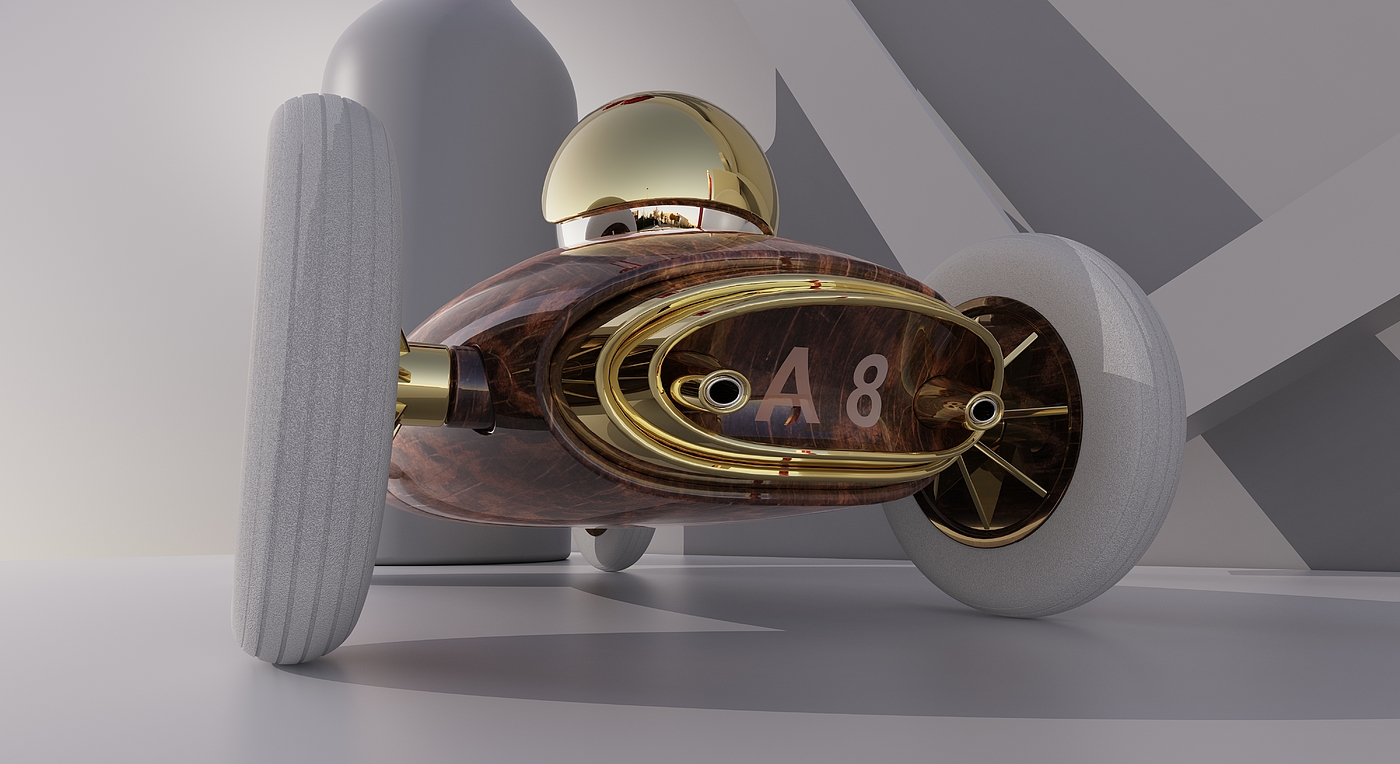 Keyshot rendering，Toy car，