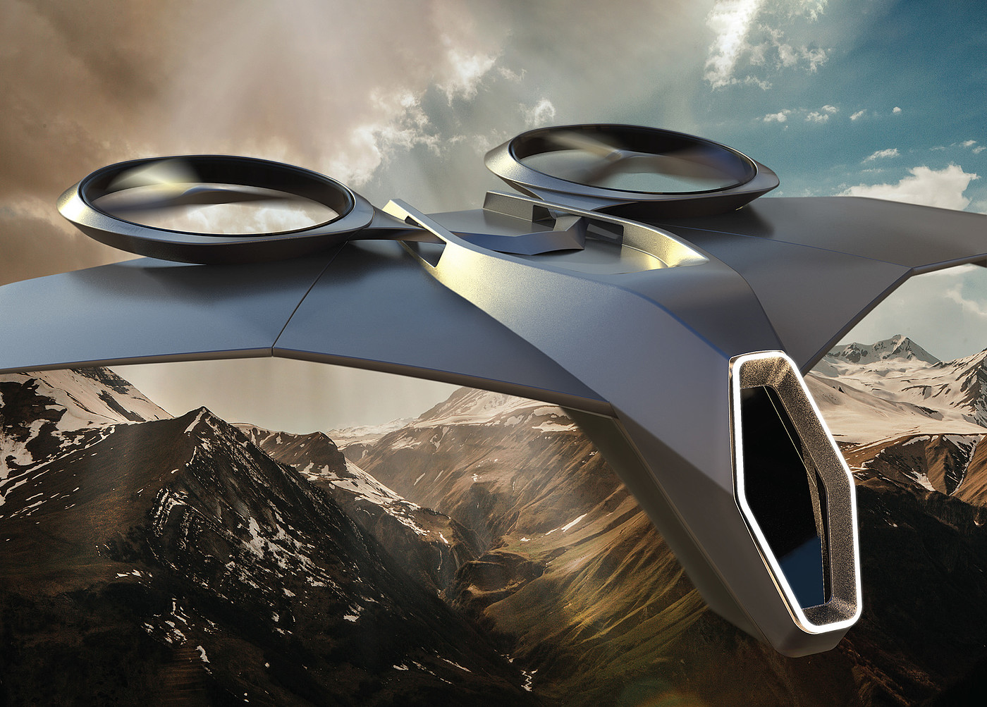 conceptual design，Traffic design，Concept Car，aviation，eVTOL，vehicle，