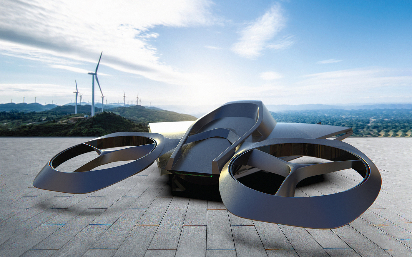 conceptual design，Traffic design，Concept Car，aviation，eVTOL，vehicle，