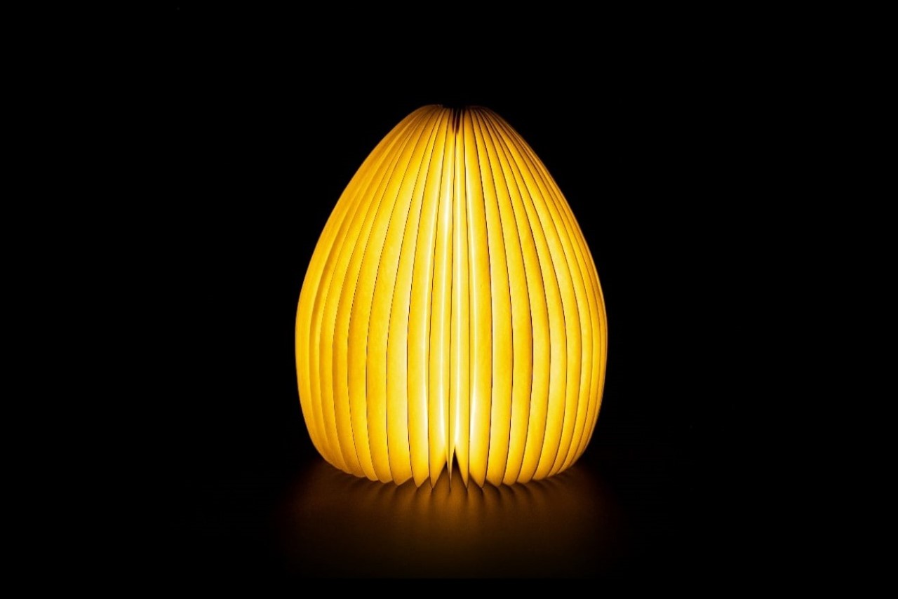 vase，accordion，Smart vase lamp，Lamp design，Origami Vase，