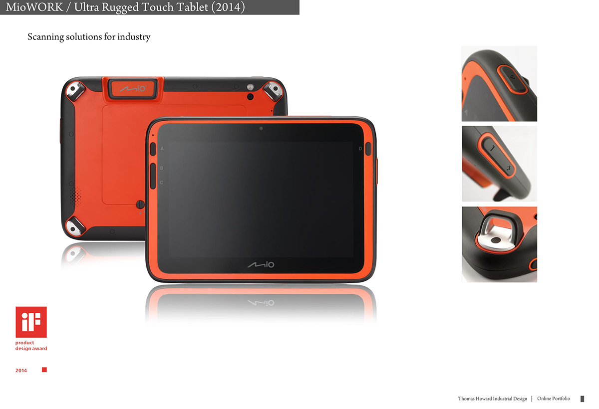 MioWORK，Touch ，scanning，intelligence，2014 red dot award，
