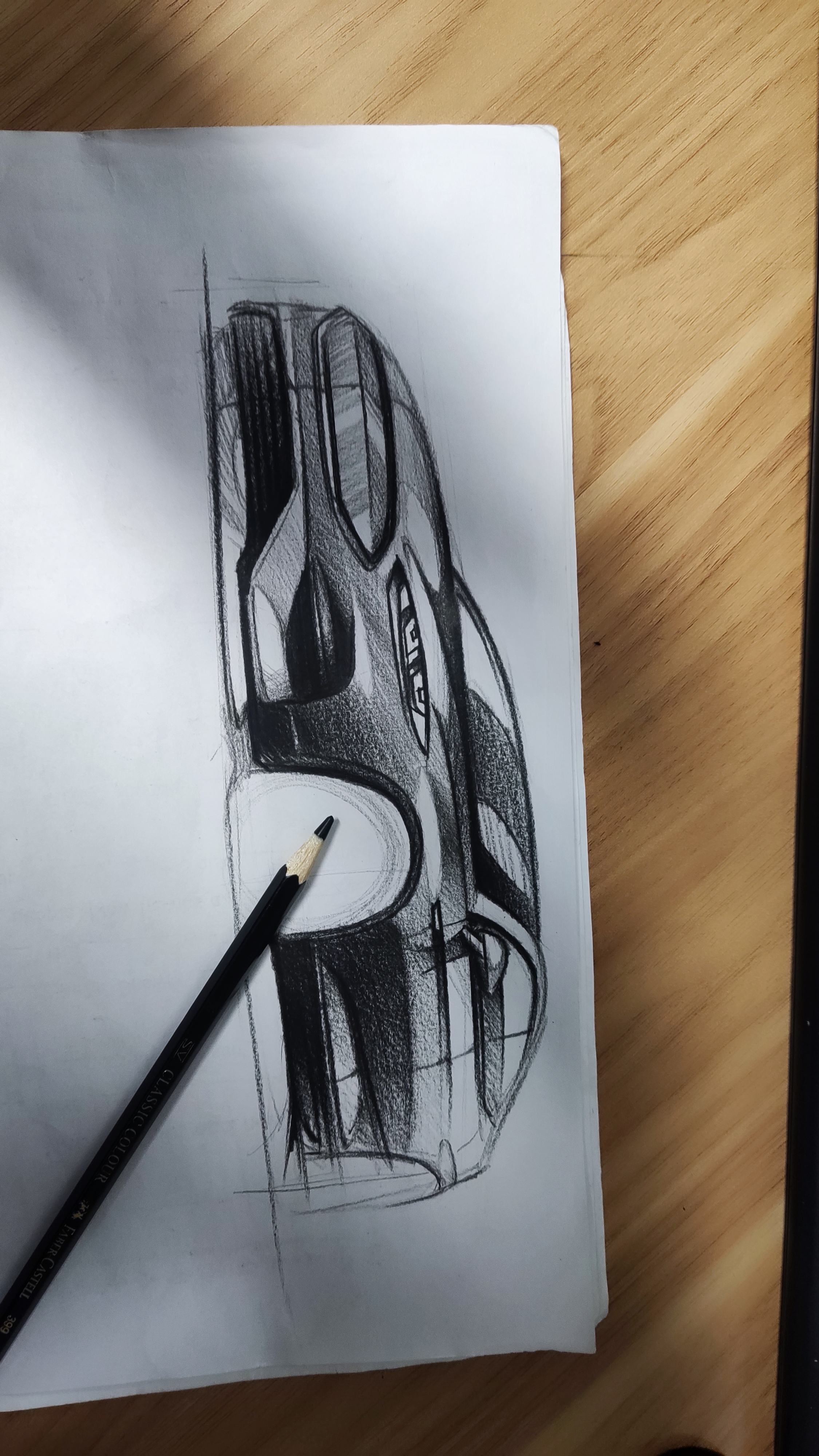 Hand drawn，automobile，