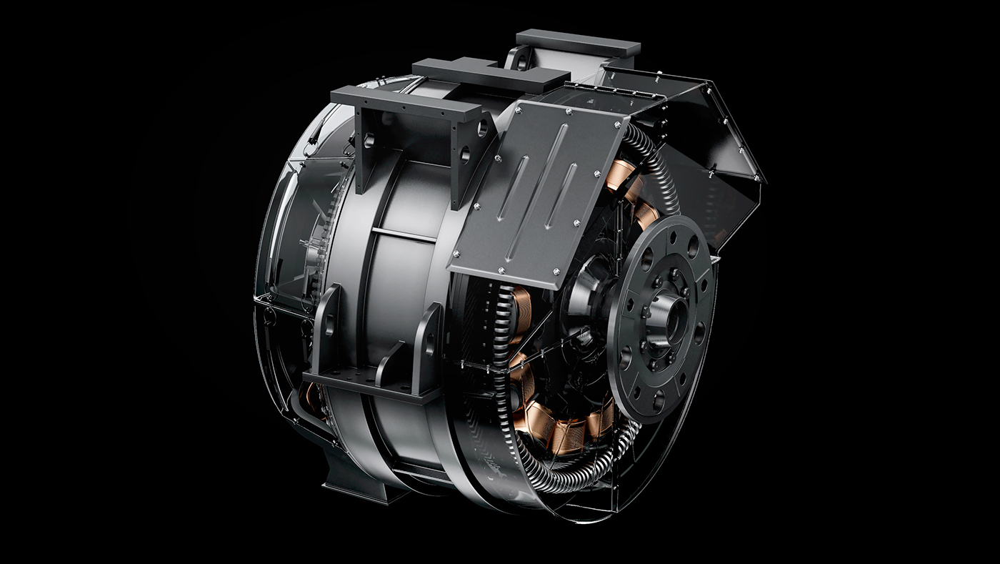 alternator，rotor，stator，magnetic induction，Cutting magnetic induction wire，electric，