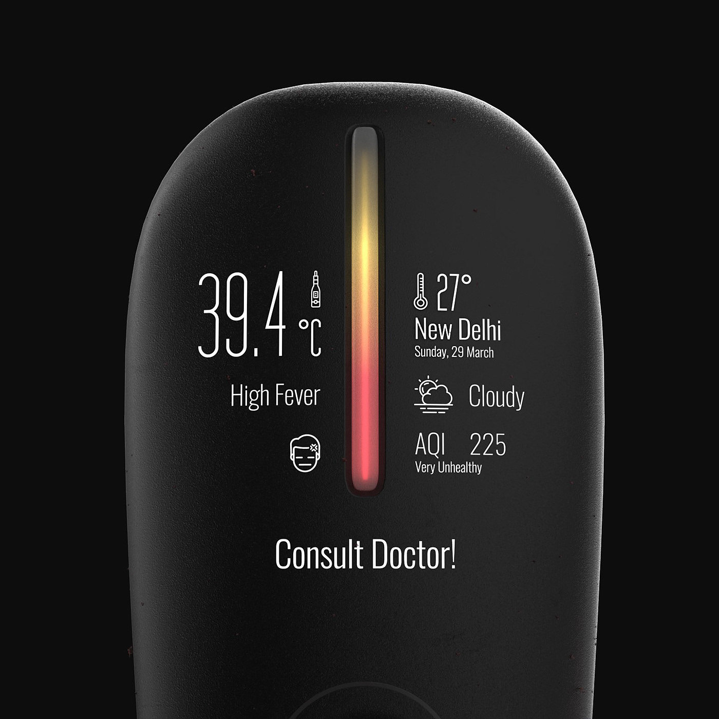 OZE，thermometer，testing，blood，