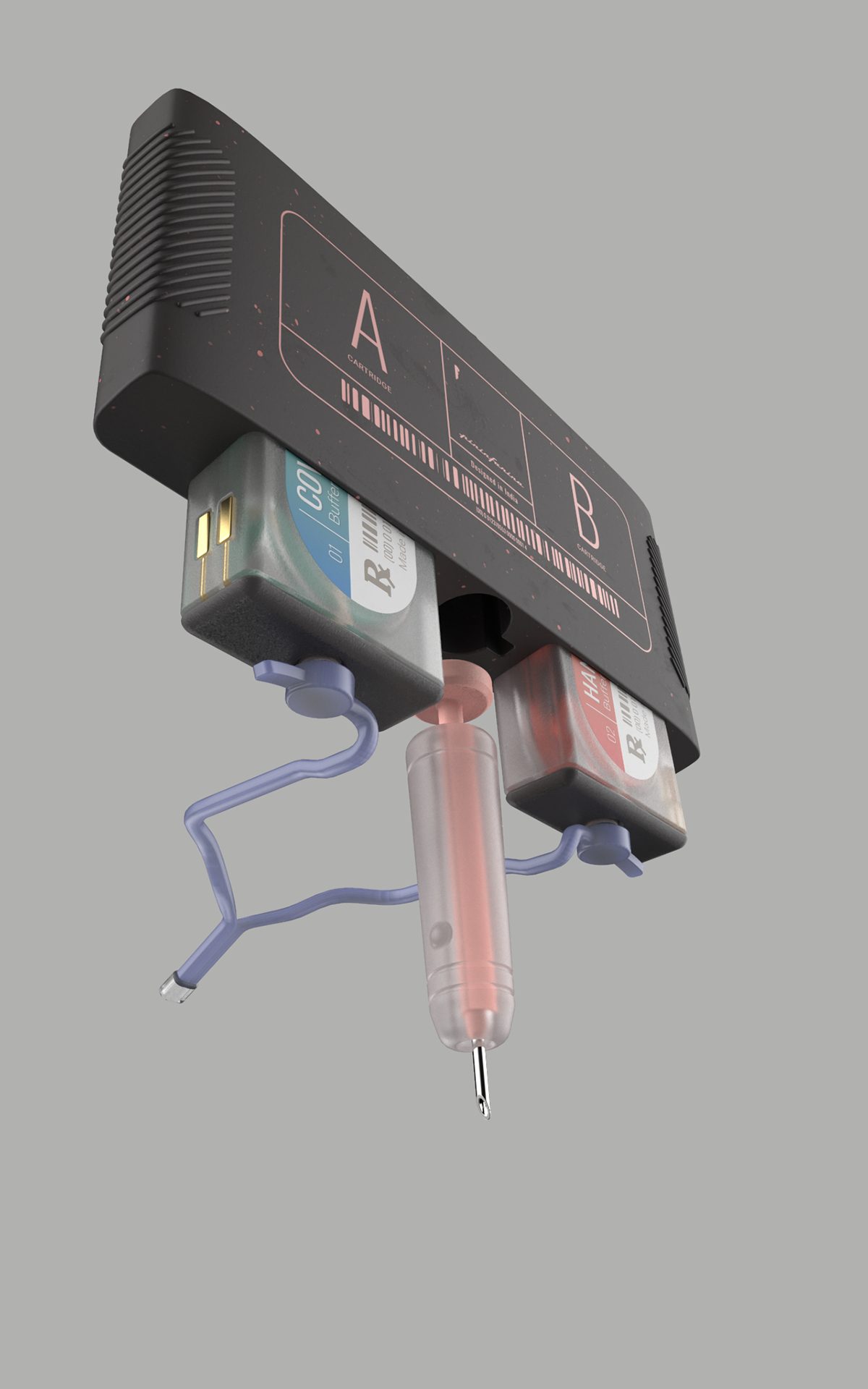 OZE，thermometer，testing，blood，