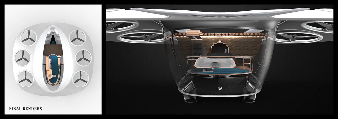 Vision Vimana，Benz，flight，