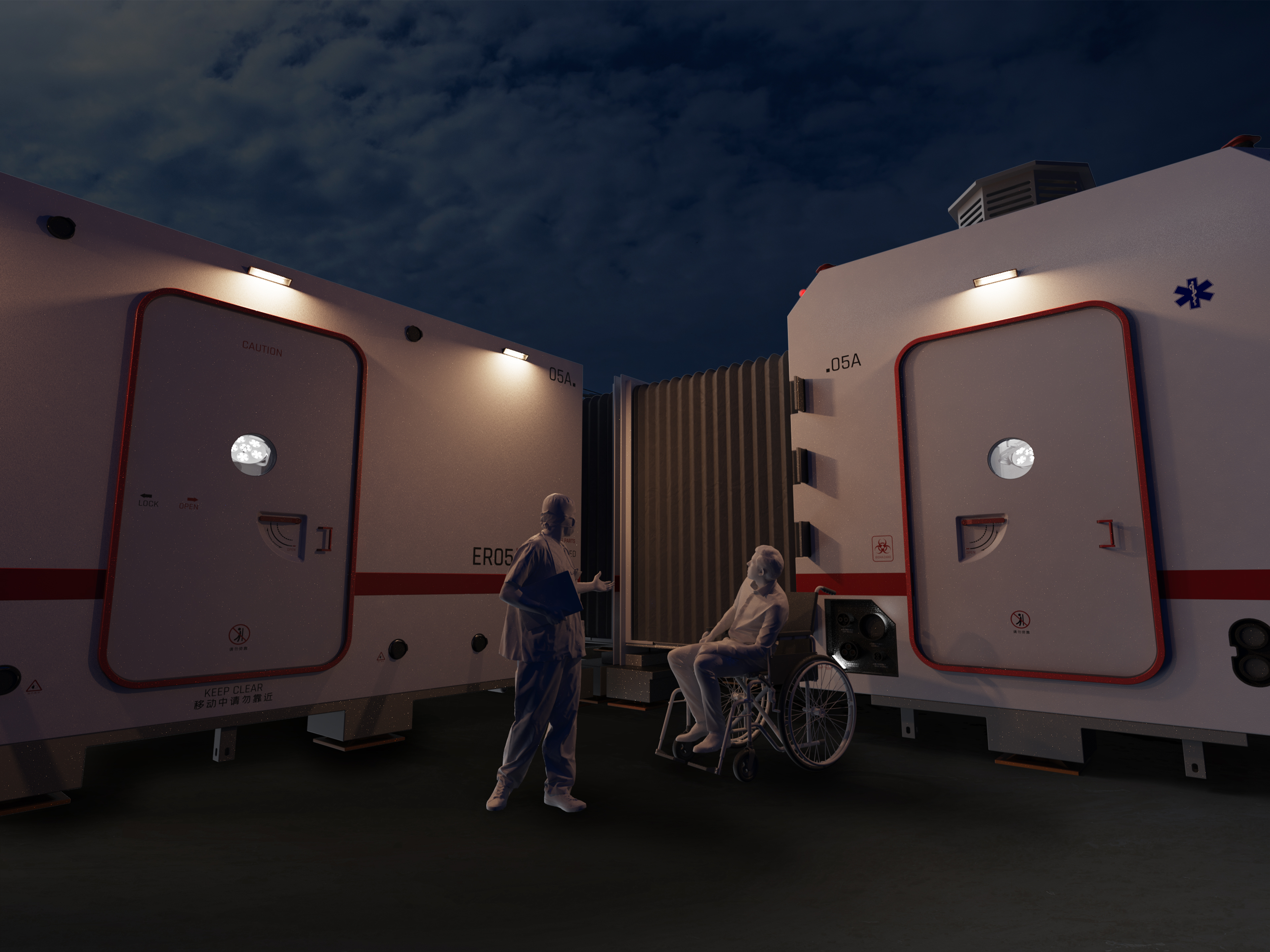 medical care，task，Mode of transport，Medical cabin，disaster area，rescue，Rescue equipment，temporary hospital，