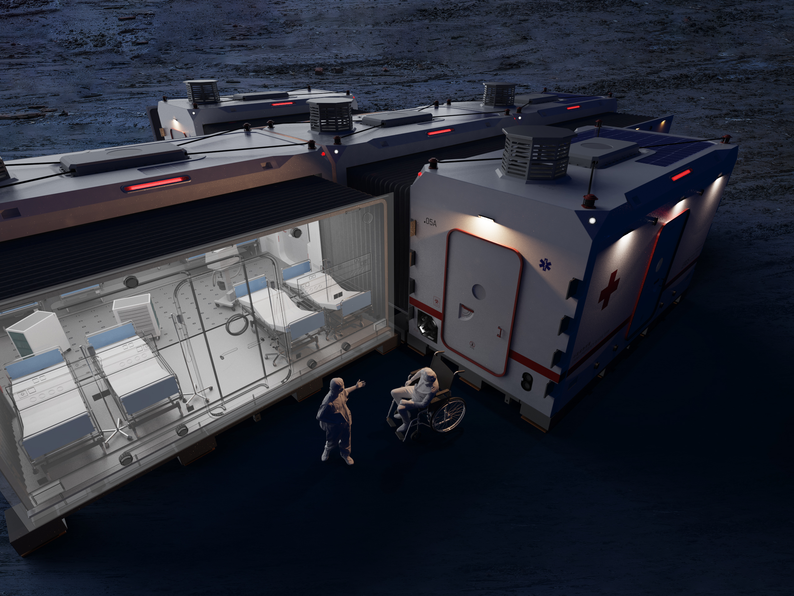 medical care，task，Mode of transport，Medical cabin，disaster area，rescue，Rescue equipment，temporary hospital，