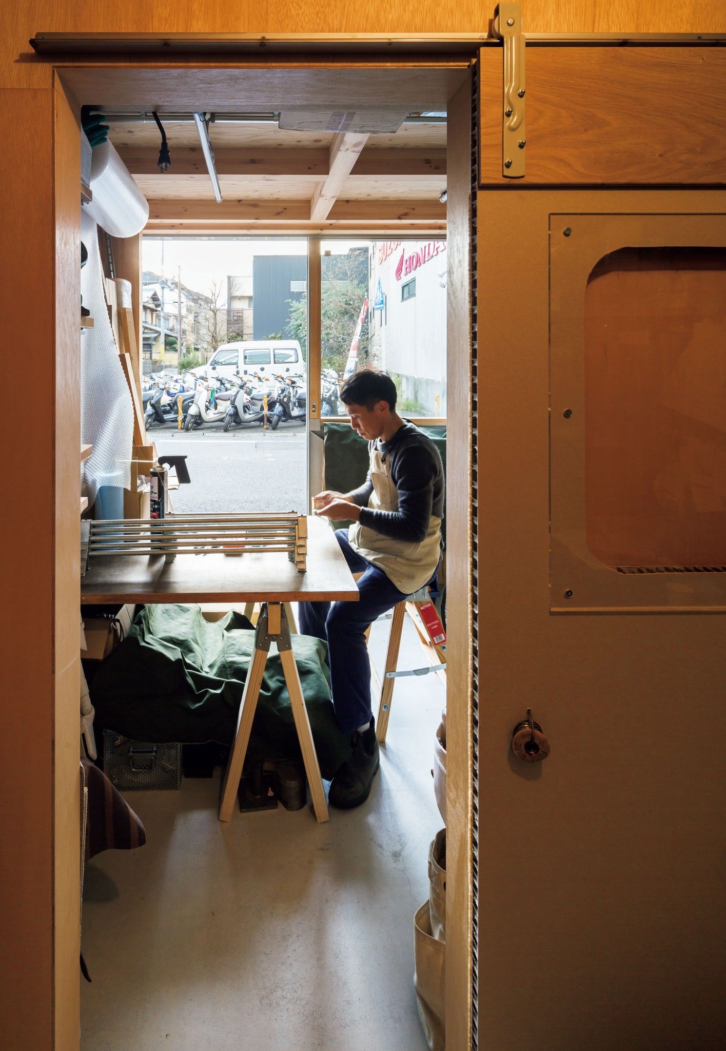 Architectural design，Old house reconstruction，wooden ，Steel frame，