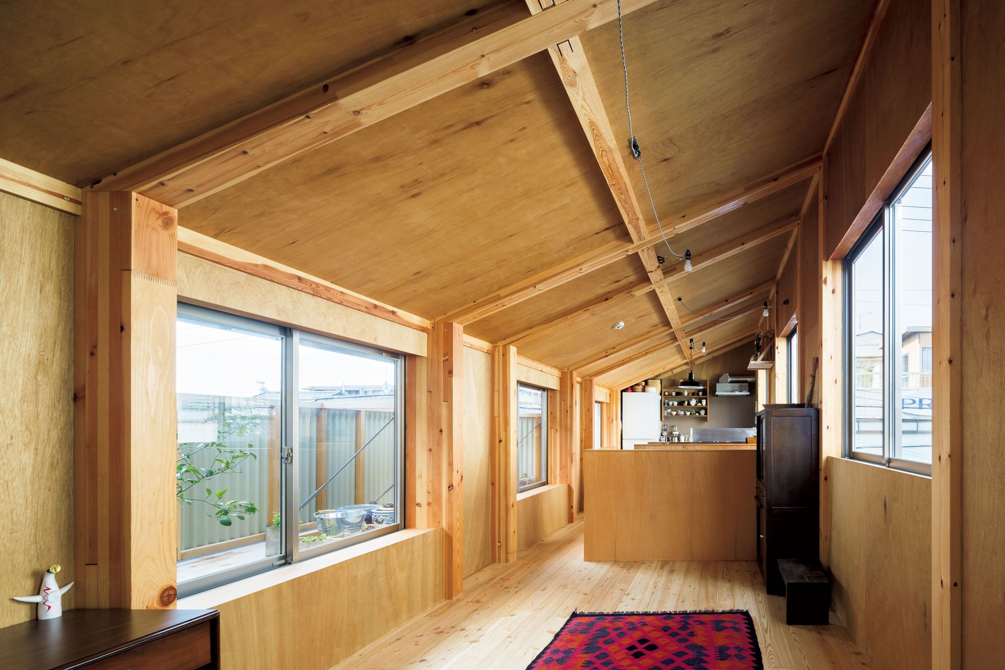 Architectural design，Old house reconstruction，wooden ，Steel frame，