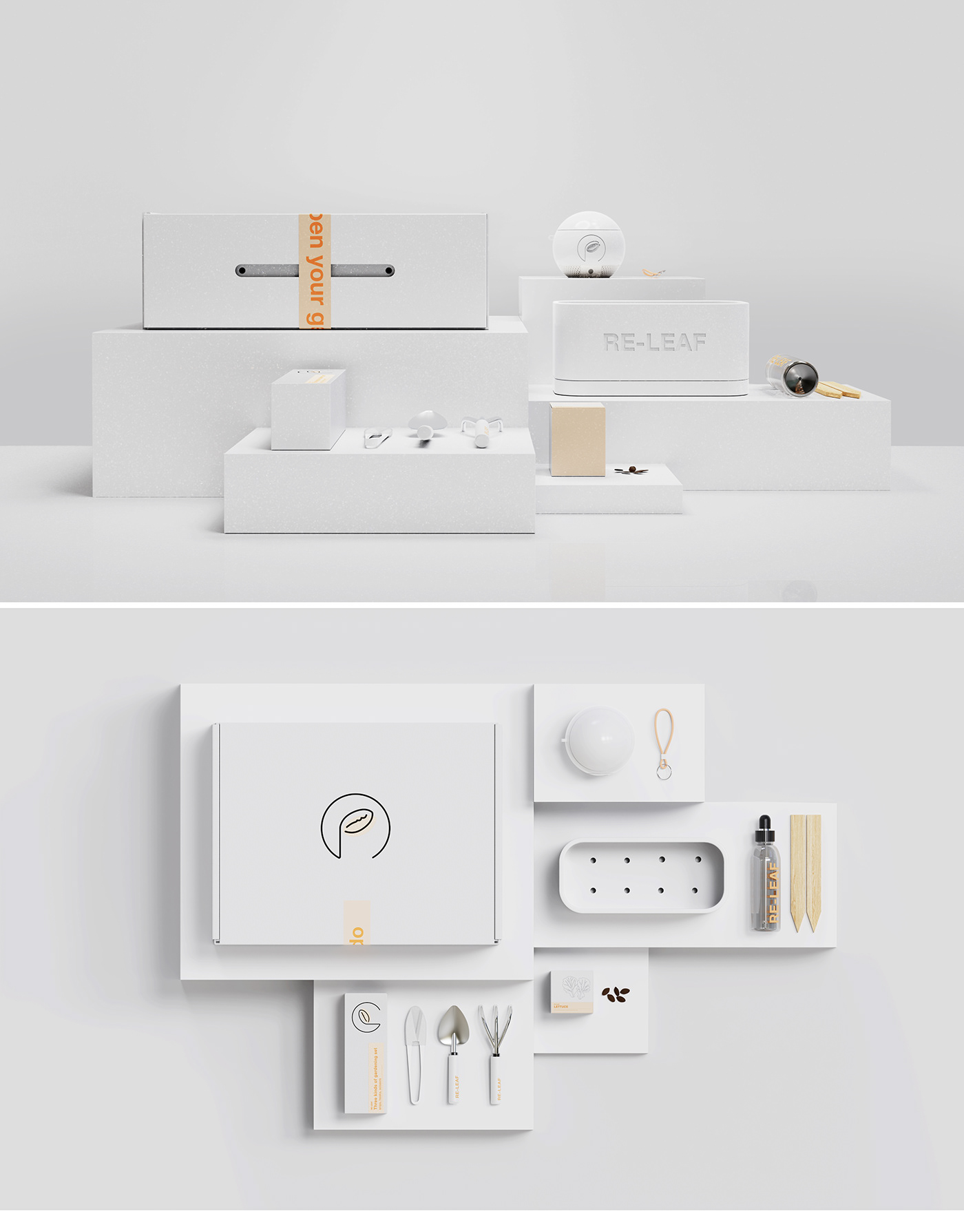 RE-LEAF，Gardening tools，product design，industrial design，