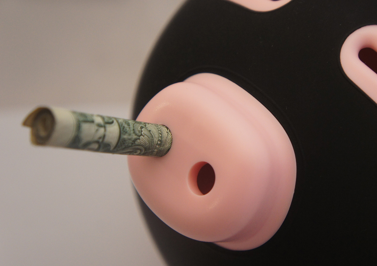Piggy bank，Plastic，Color matching，