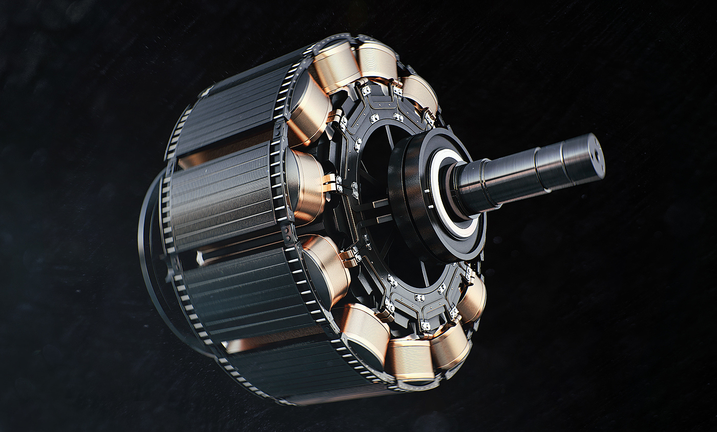 alternator，rotor，stator，magnetic induction，Cutting magnetic induction wire，electric，