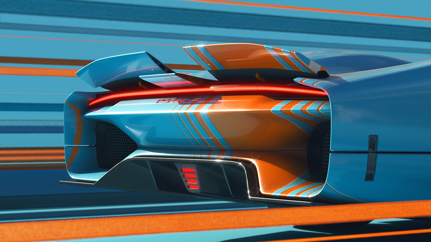 vehicle，automobile，Porsche Vision 908，Porsche，