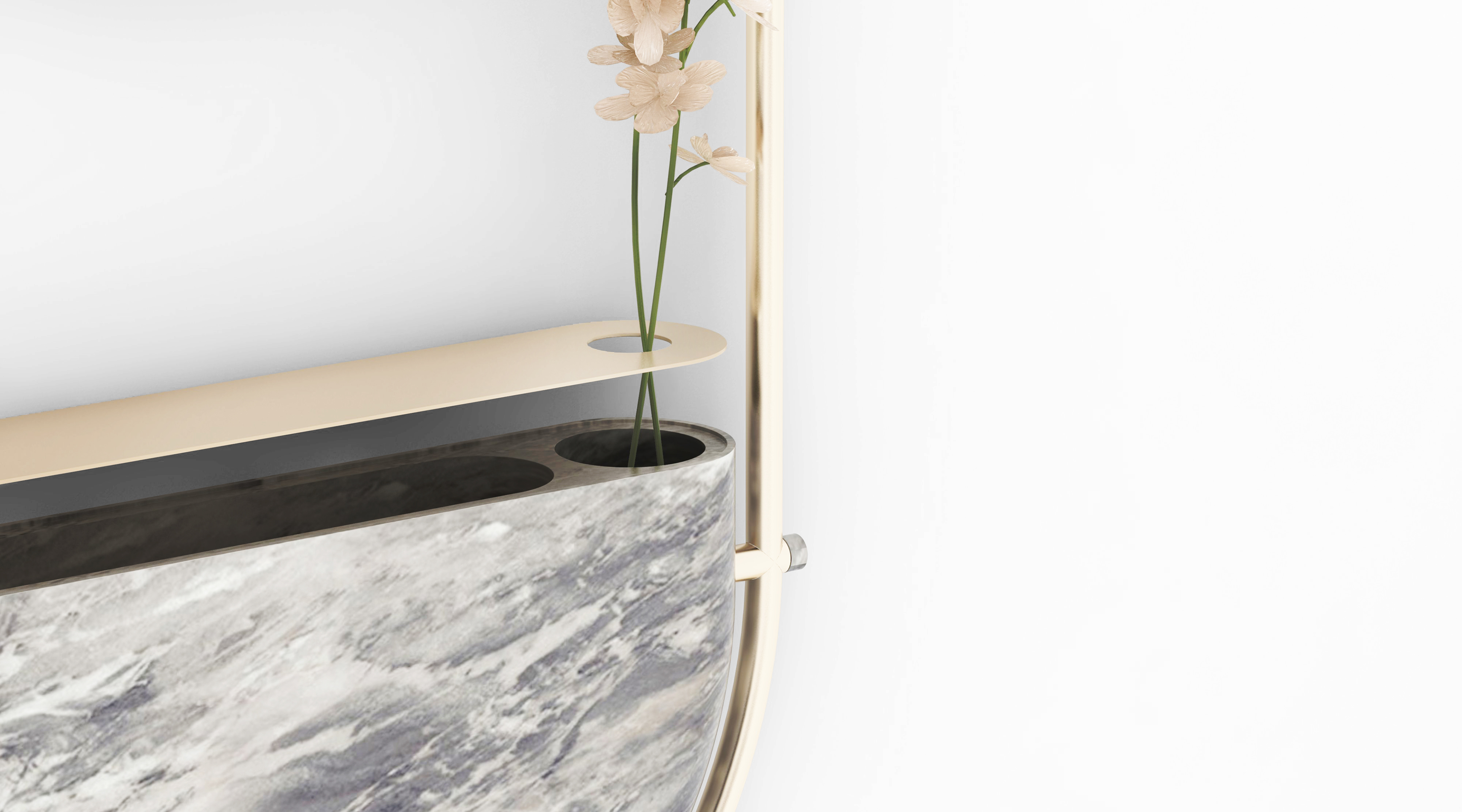 mirror，lighting，furniture，literature，vase，