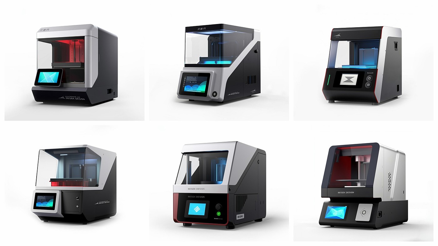 Desktop printer，printer，3D printer，photosensitive printing，Besek design，photosensitive printer，