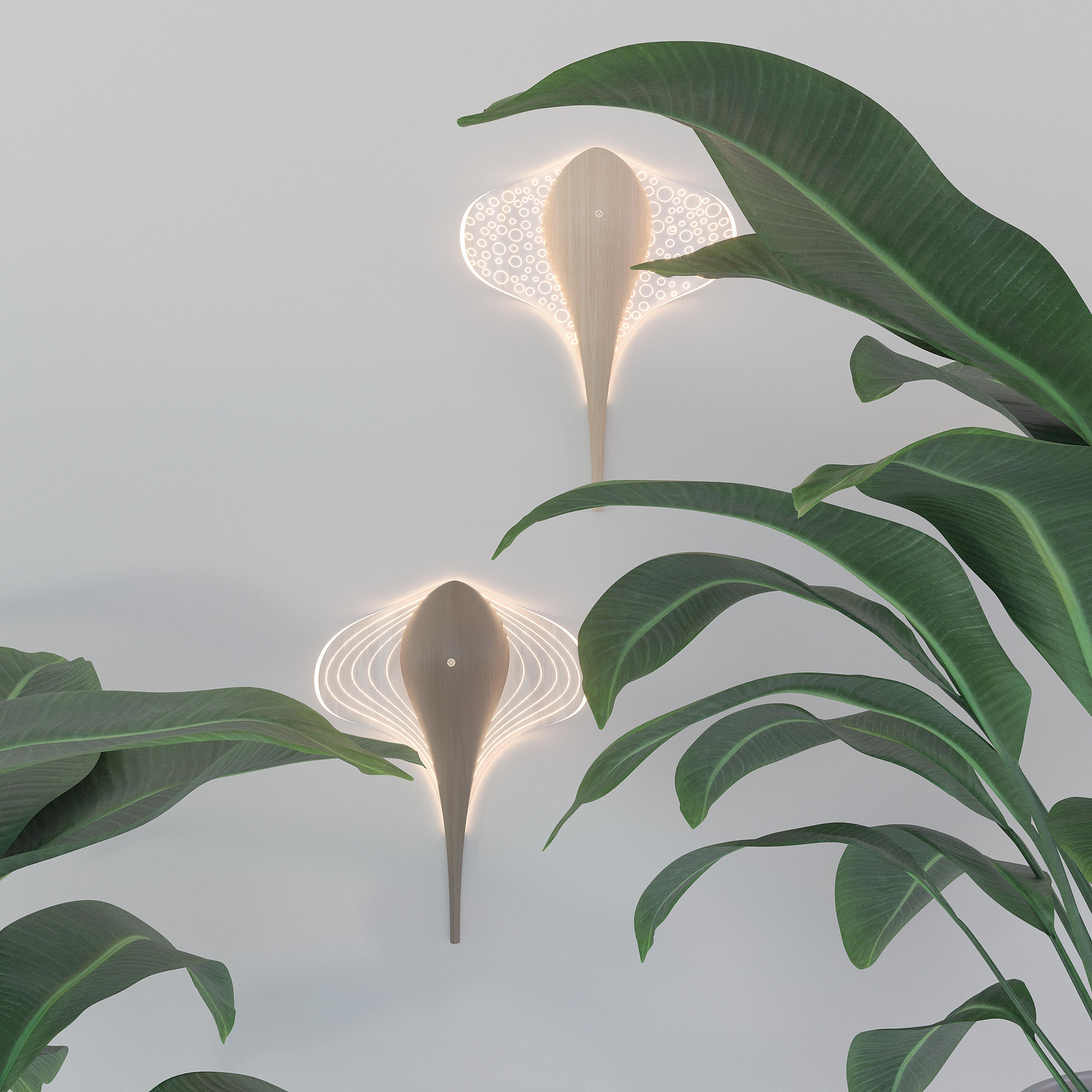 lighting，Interior design，Wall lamp，Bionics Design ，Nordic style，Personality design，decorate，lamps and lanterns，