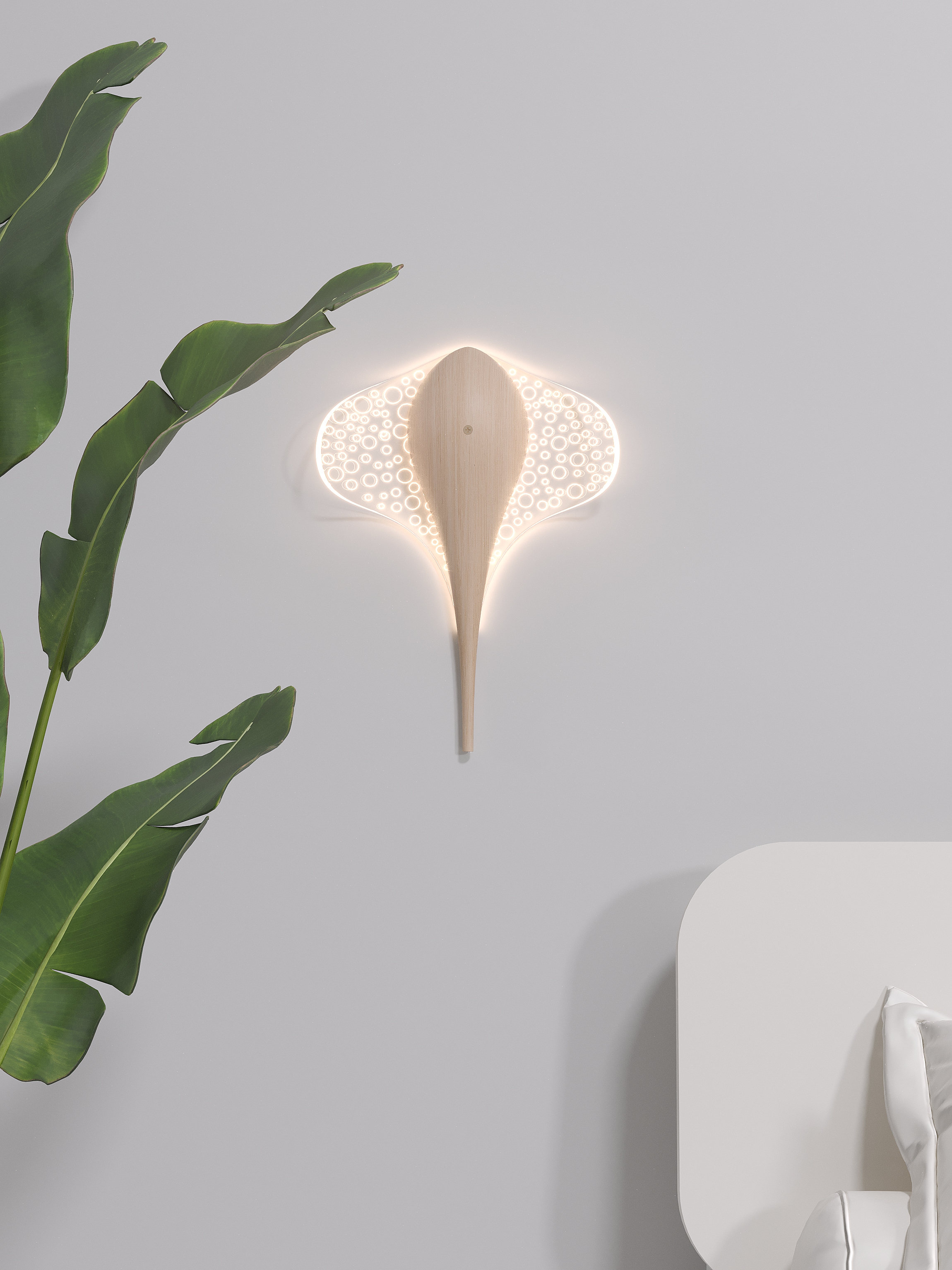 lighting，Interior design，Wall lamp，Bionics Design ，Nordic style，Personality design，decorate，lamps and lanterns，