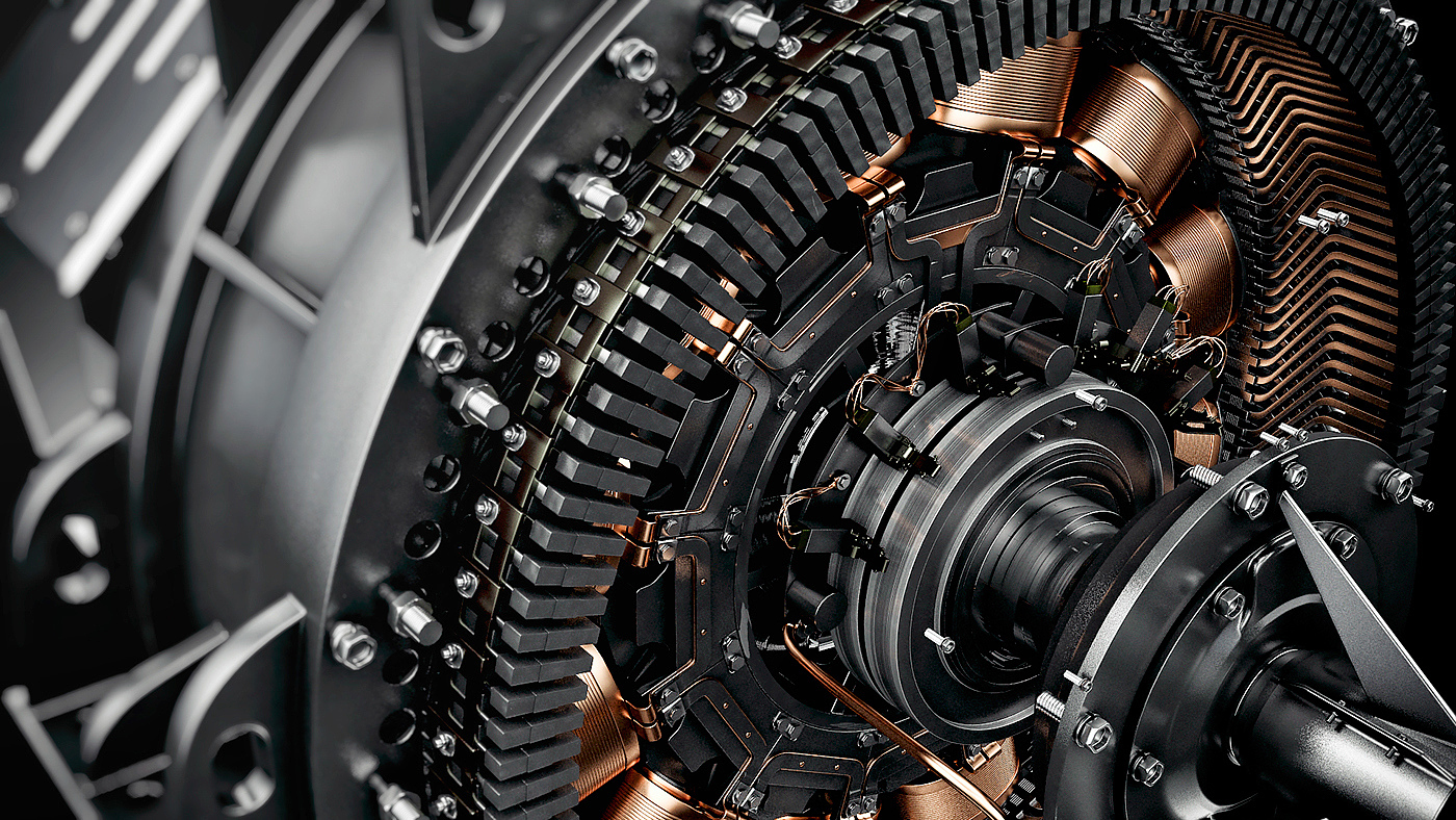 alternator，rotor，stator，magnetic induction，Cutting magnetic induction wire，electric，