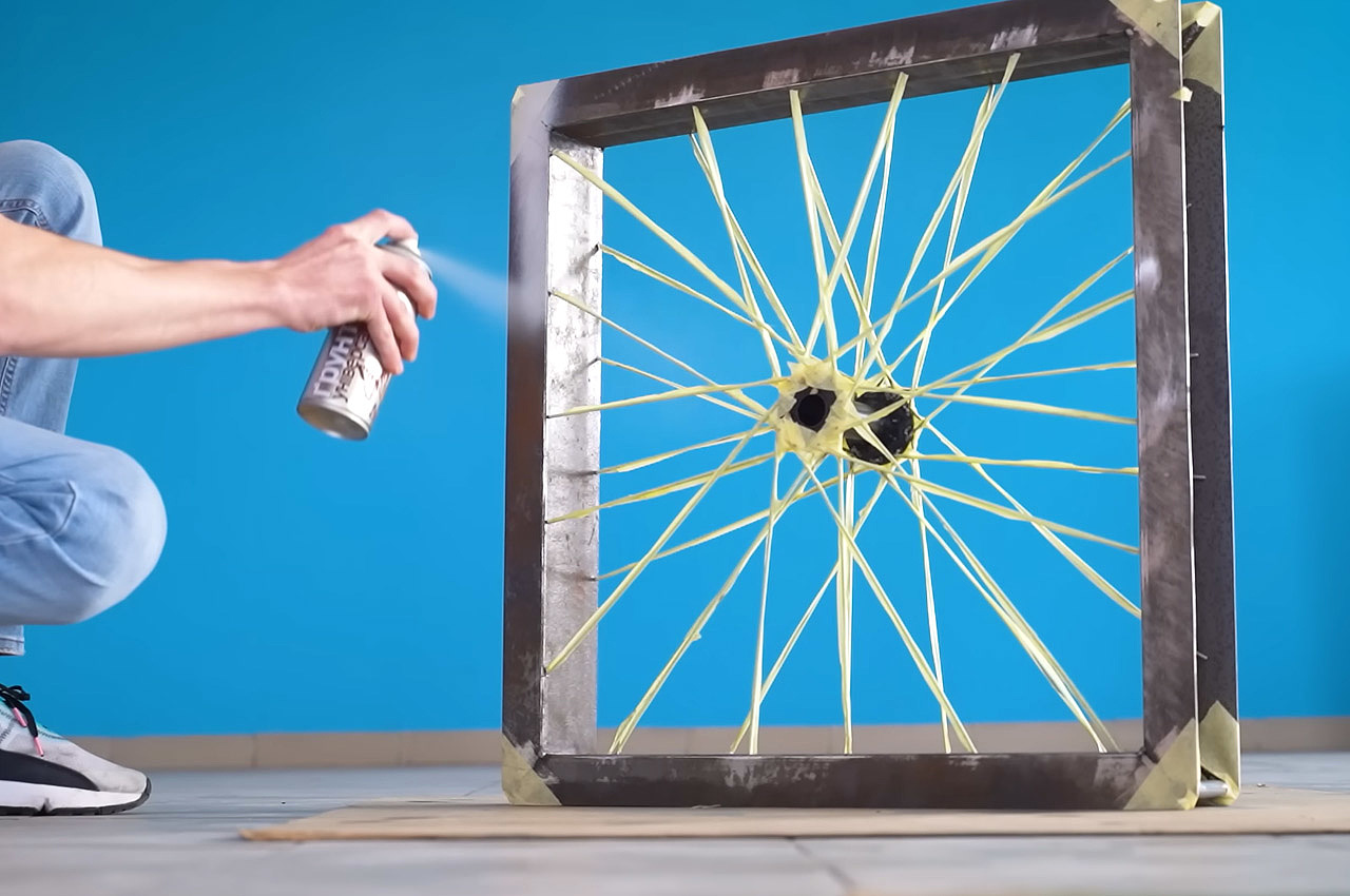 Bicycle，wheel，square，