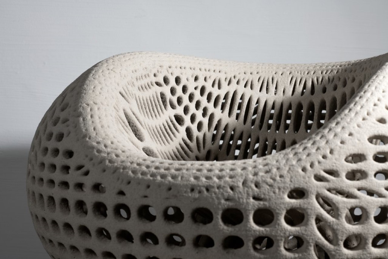 chair，3D printing，concrete，