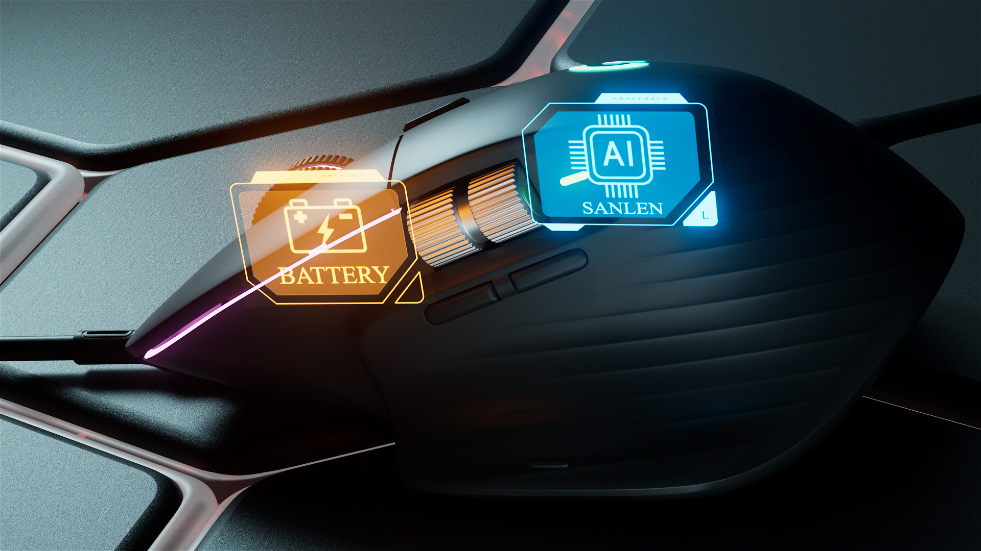 c4d，Product animation，3C products，Visual Kinesis，RS Renderer，ae，