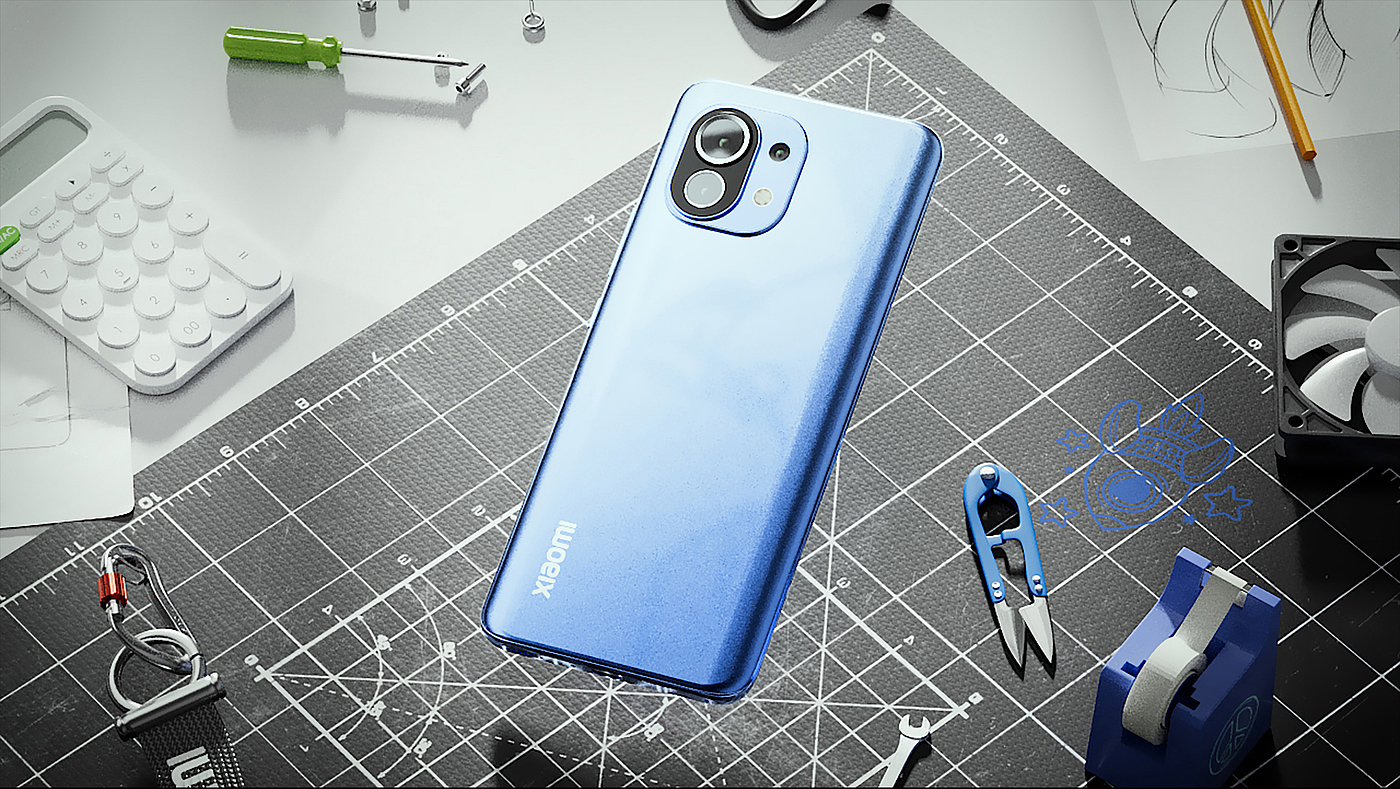 c4d，Product animation，3C products，Visual Kinesis，RS Renderer，ae，