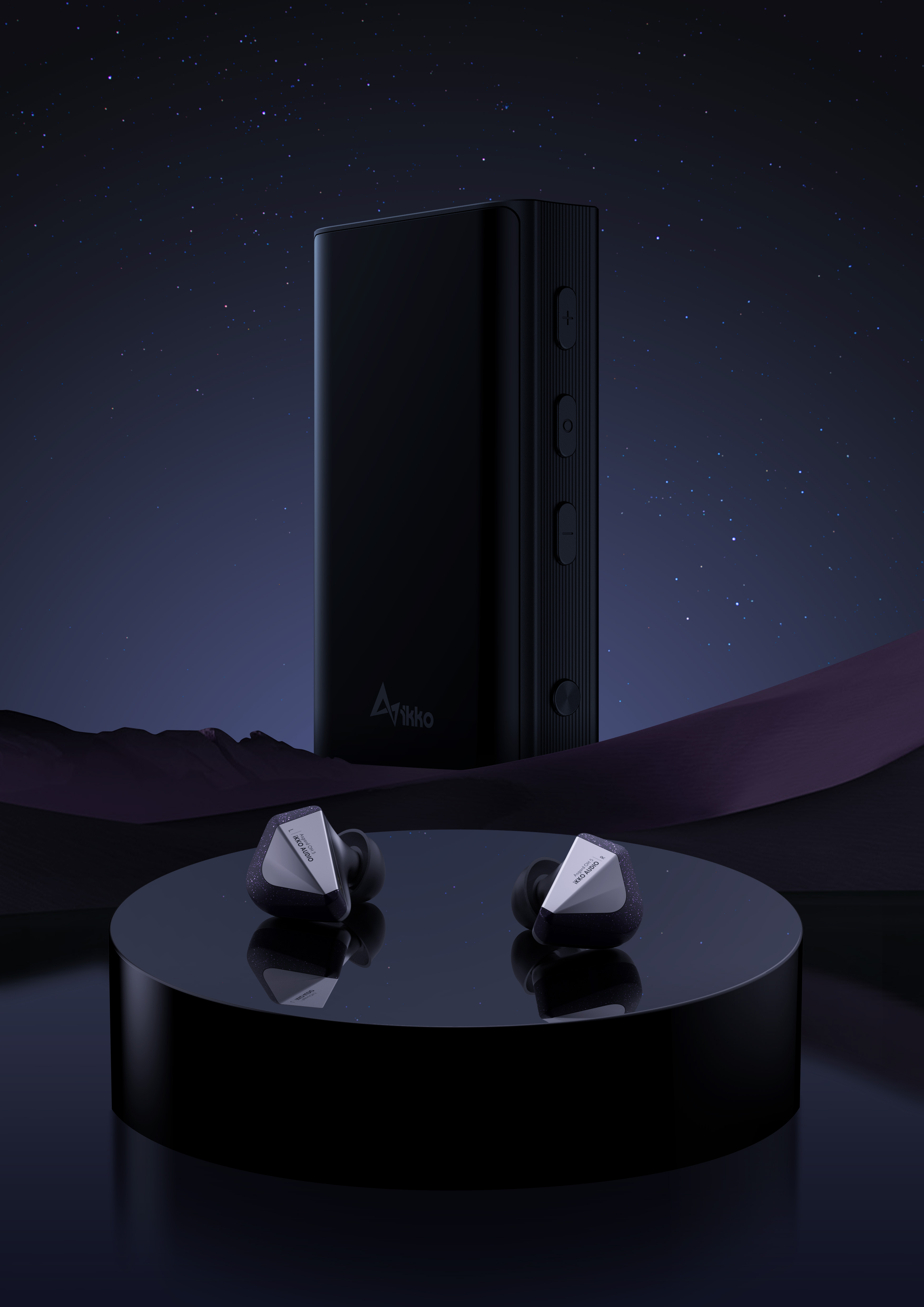 titanium，starry sky，Architecture，Light and shadow，